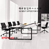 Modern Meeting Room Table Office Set Seater Conference Table  GH-402